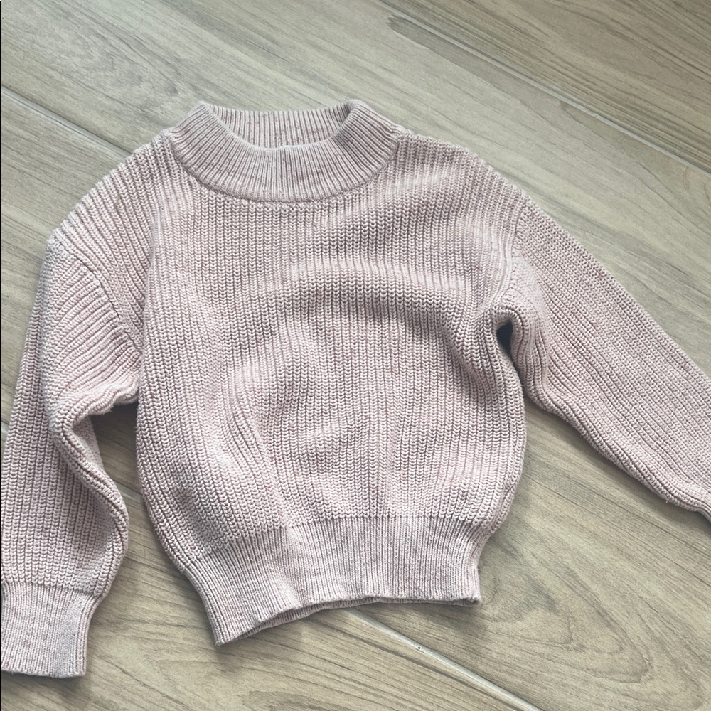 Jamie Kay Soft Pink Crew Neck Sweater